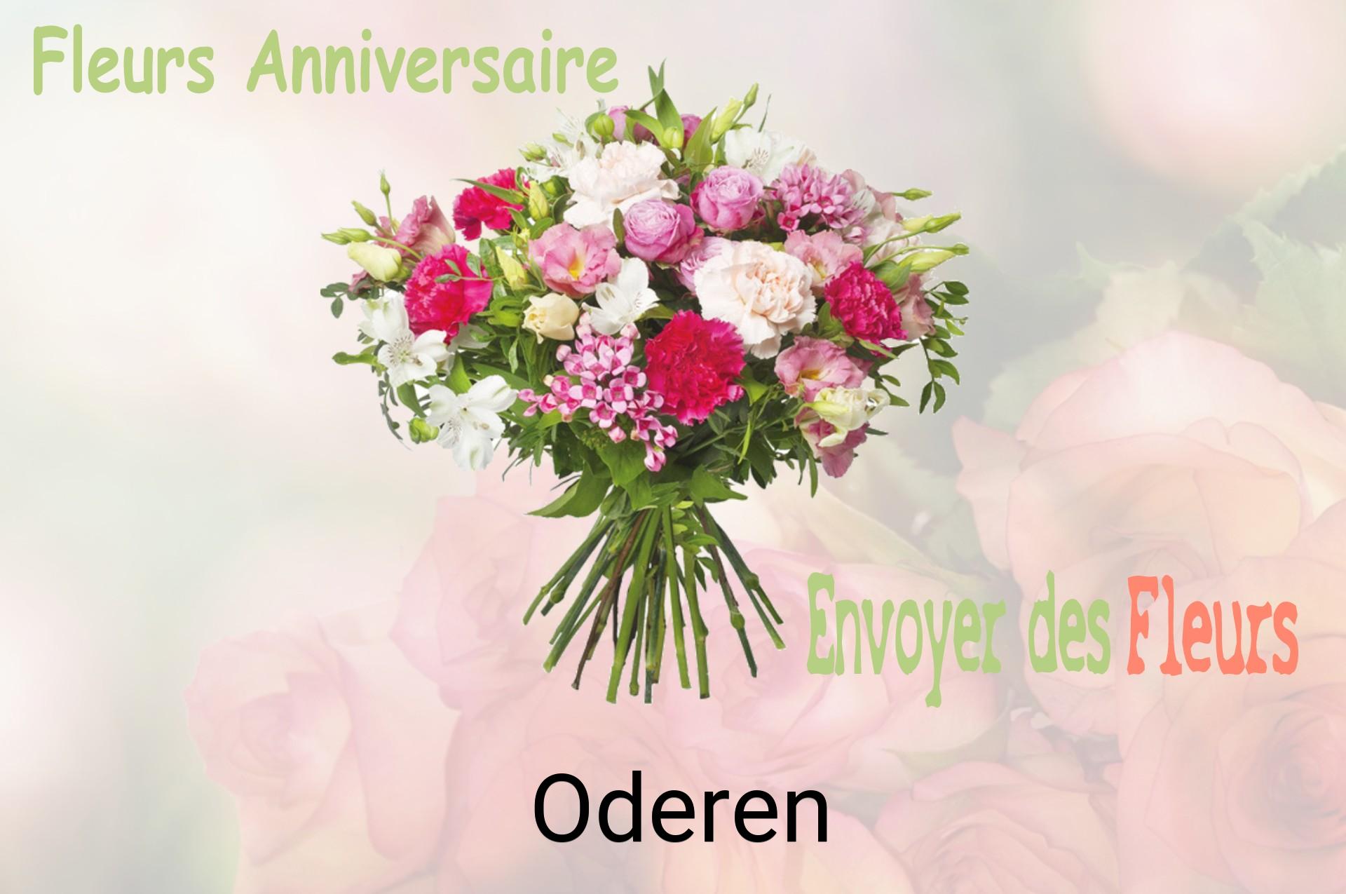 Bouquet de fleurs d’anniversaire livré à Oderen